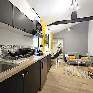 Appartement Sublime Cocon Pour Deux - 1 Lit Double - Hypercentre De - Proche Place Nationale, Montauban
